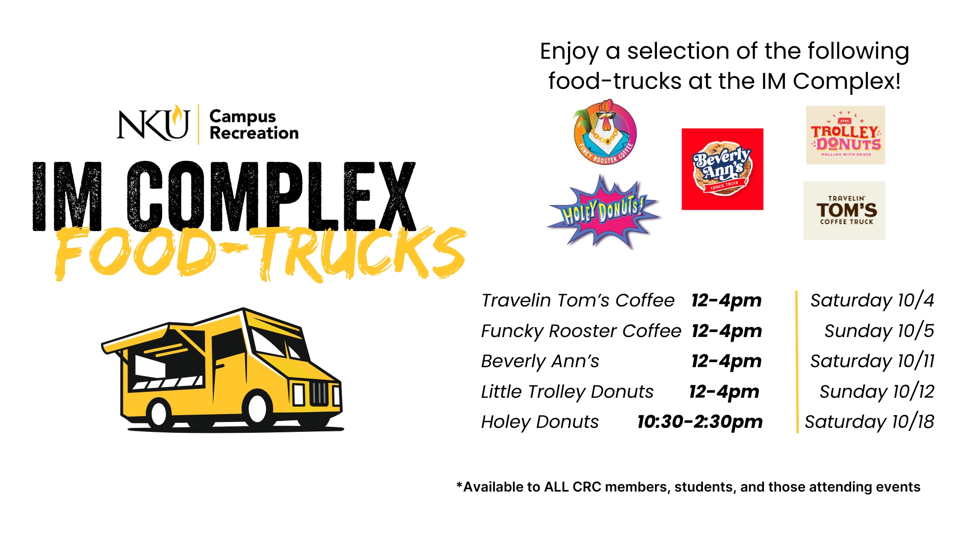 food trucks in im complex