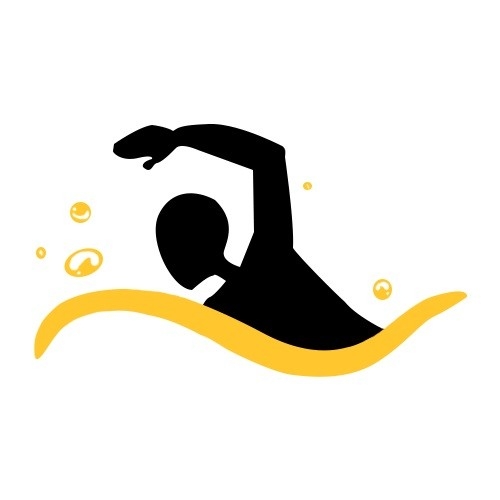 Swim lesson icon