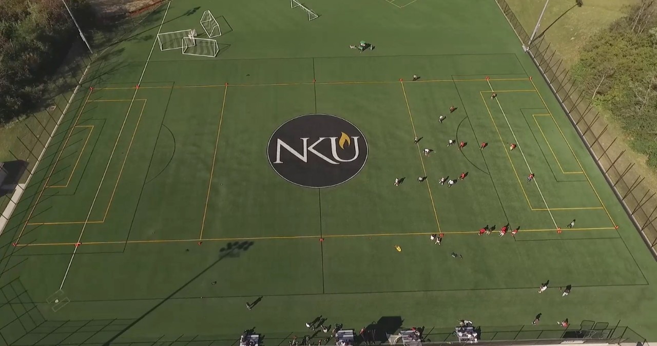 Overhead view of Intramural Sports Complex