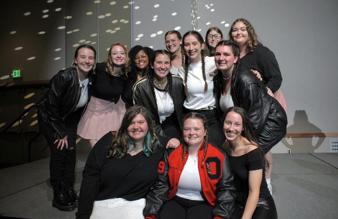 Fraternity and Sorority Life members at Air bands event 