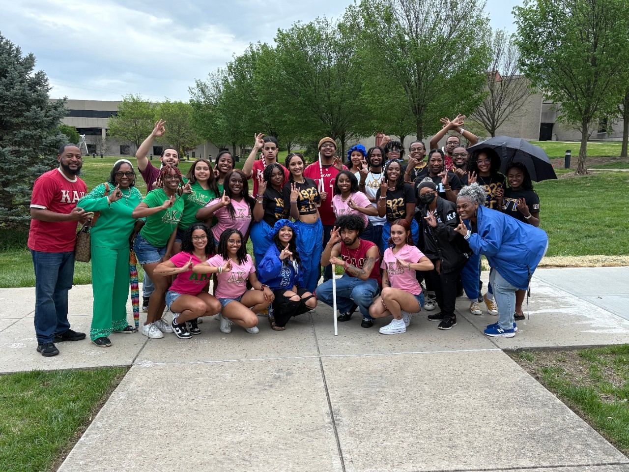 National Pan-Hellenic Council students