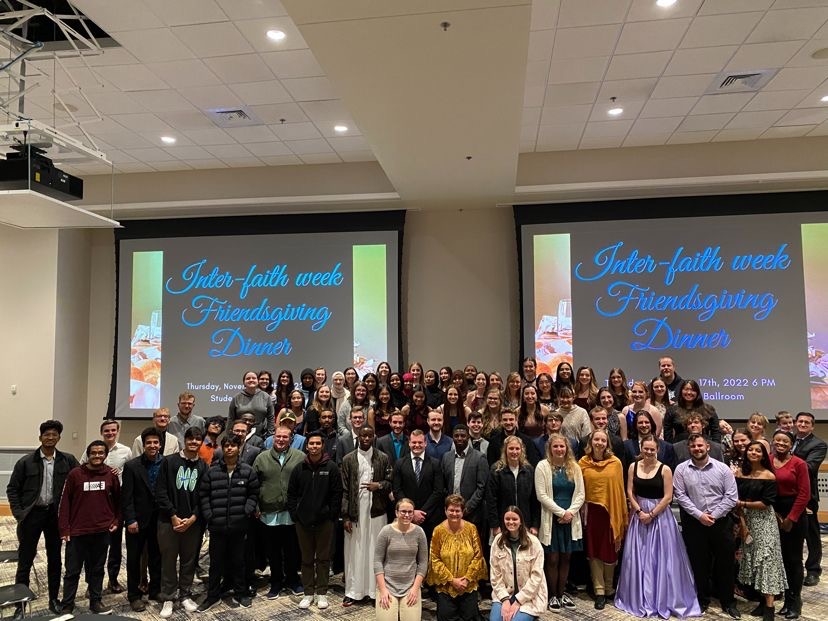 Participants of the Interfaith Friendsgiving Dinner