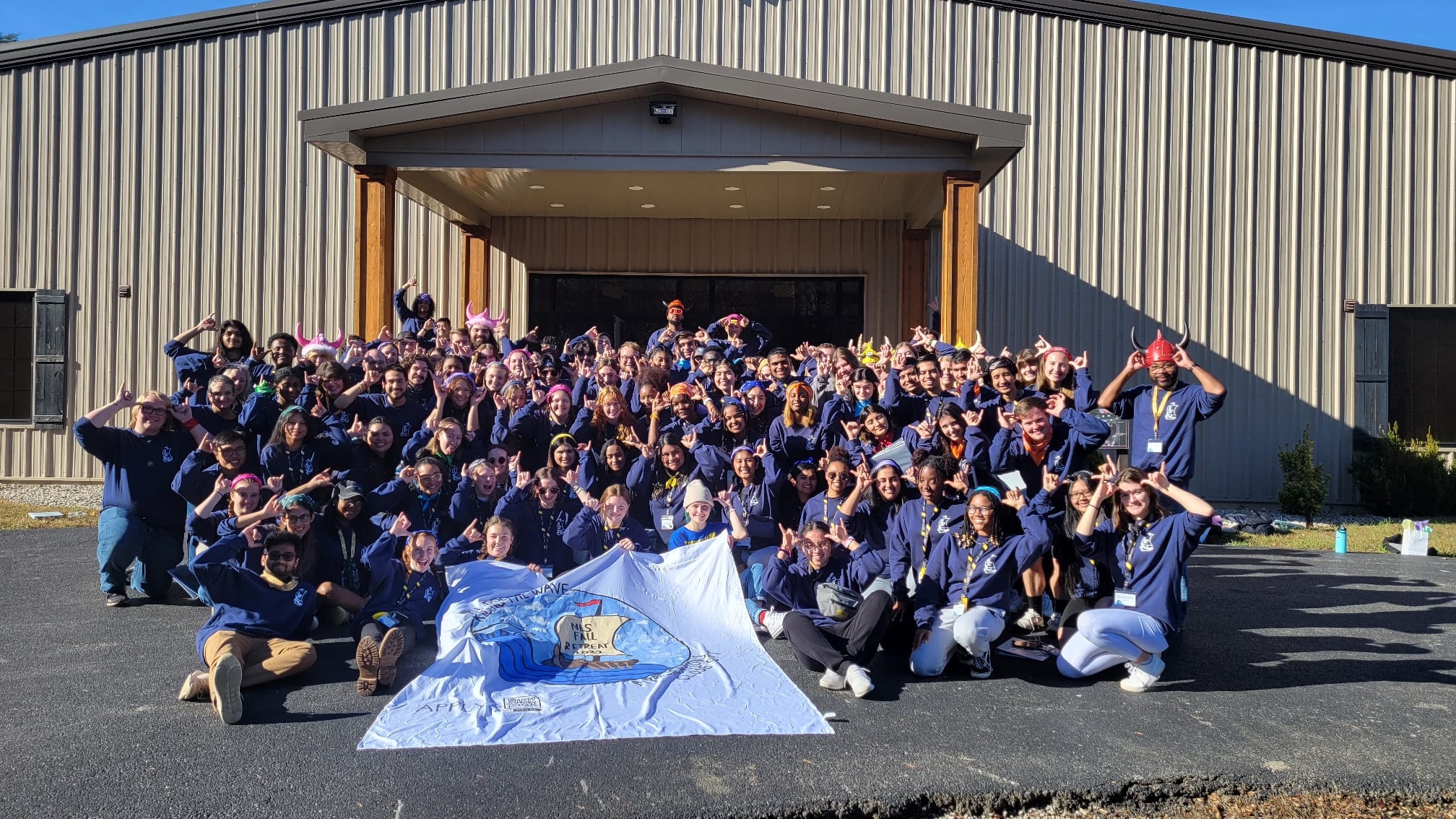 Participants of the Norse Leadership Society Fall Retreat