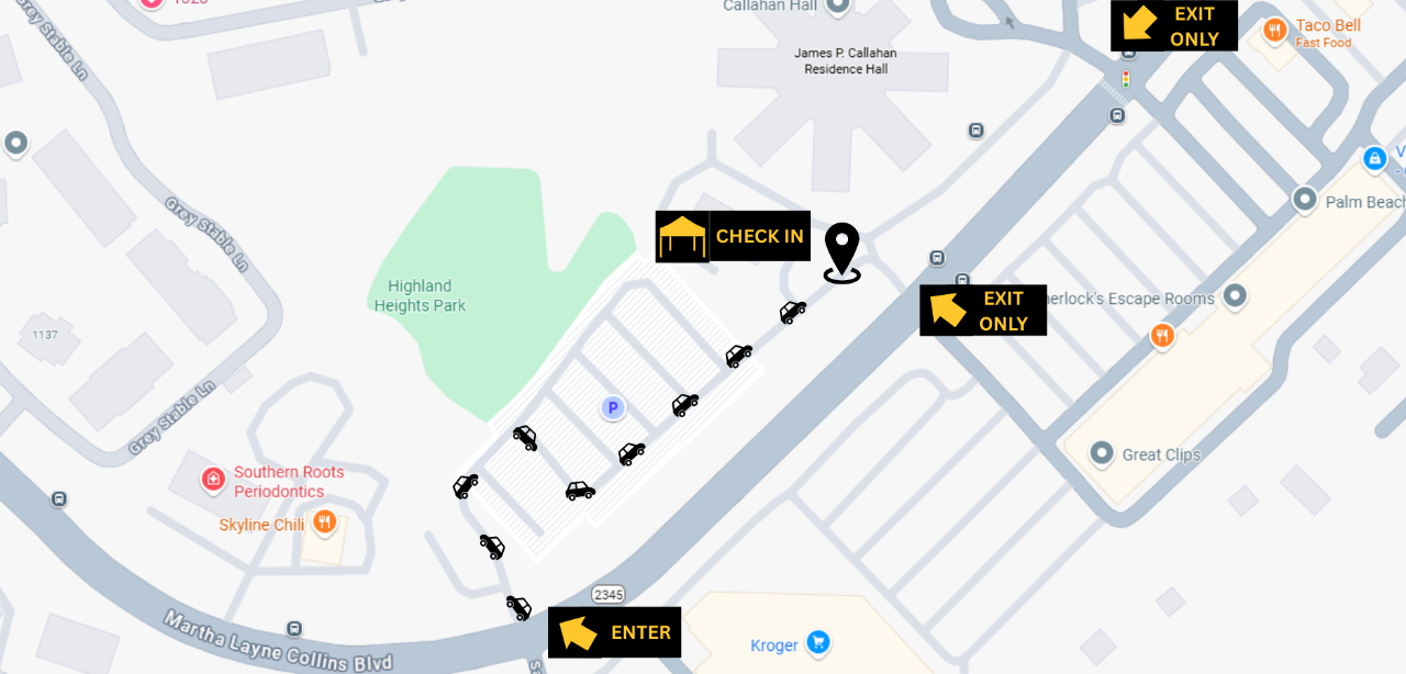 East Village Check in Station Mailchimp Email - Half Sheet