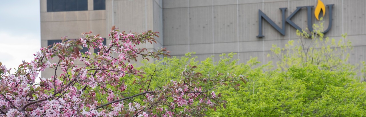 Spring blooms on NKU campus
