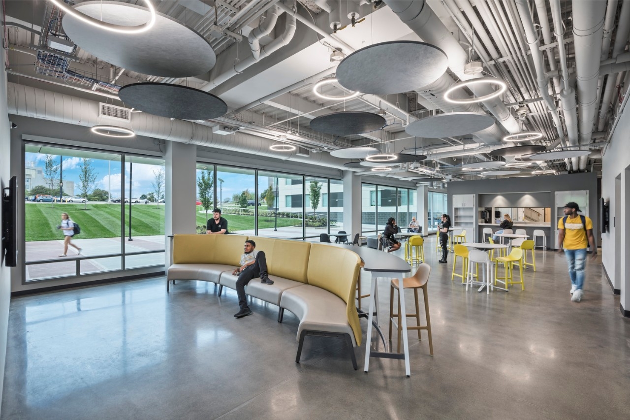 Main lobby of New Residence Hall