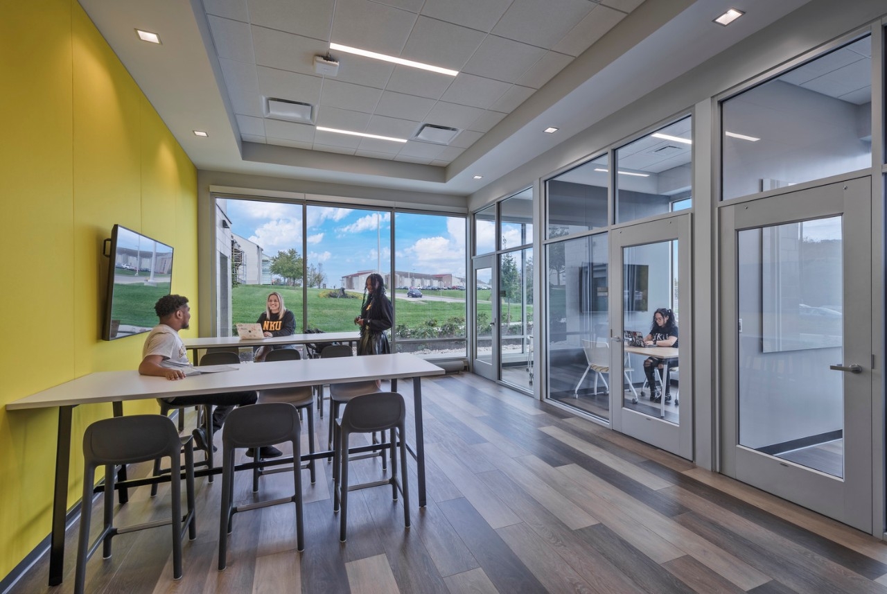 Study rooms in New Residence Hall