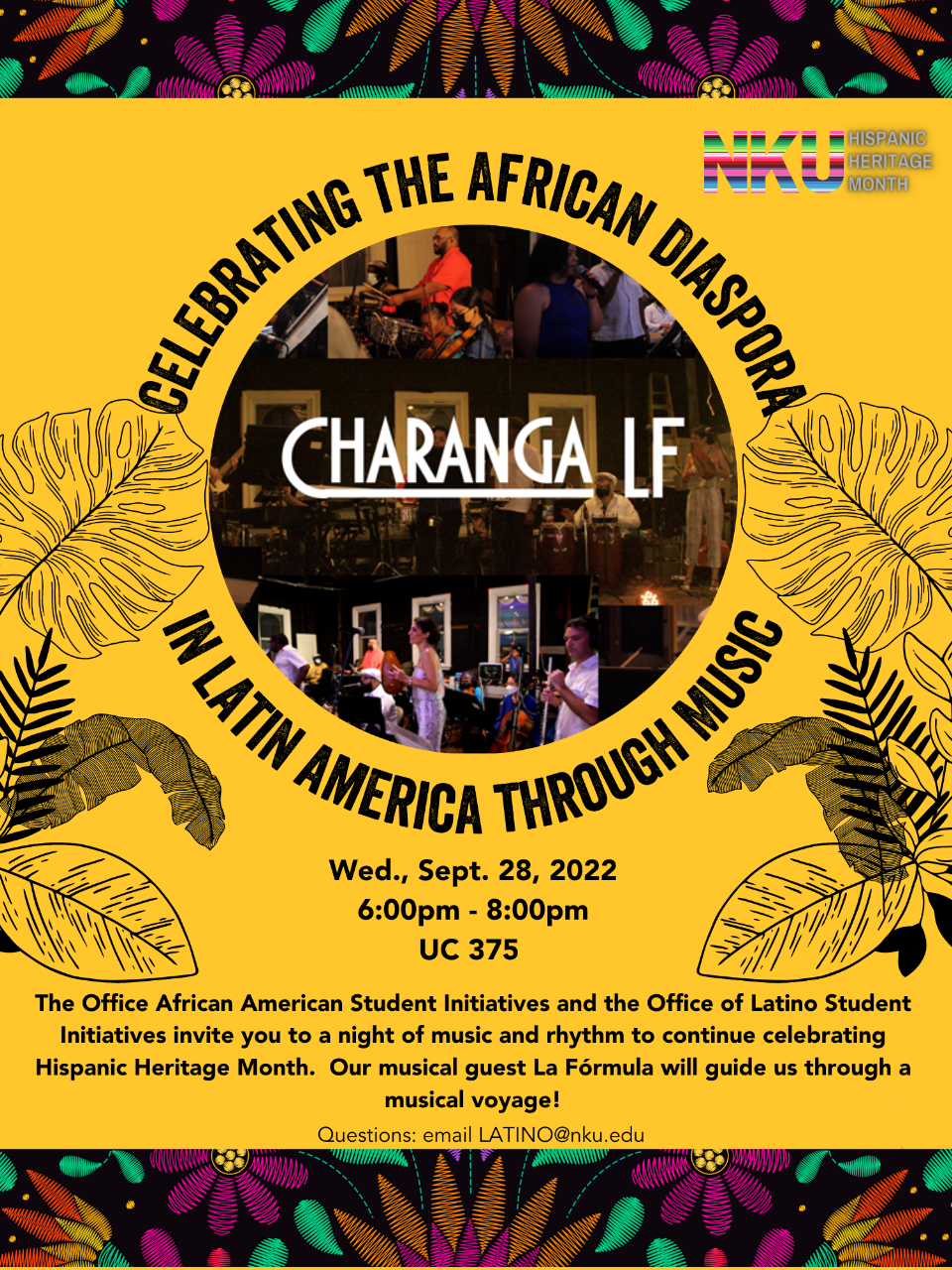Celebrating the African Diaspora Flyer