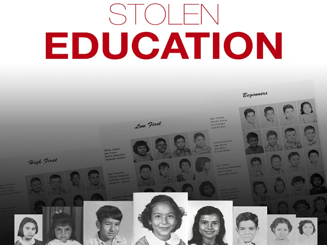 Stolen Education Movie Flyer