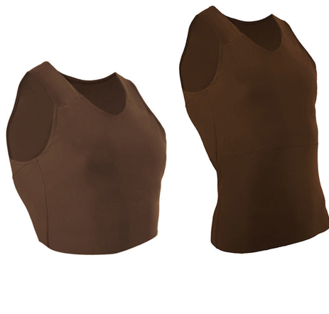 Darker tan chest binder