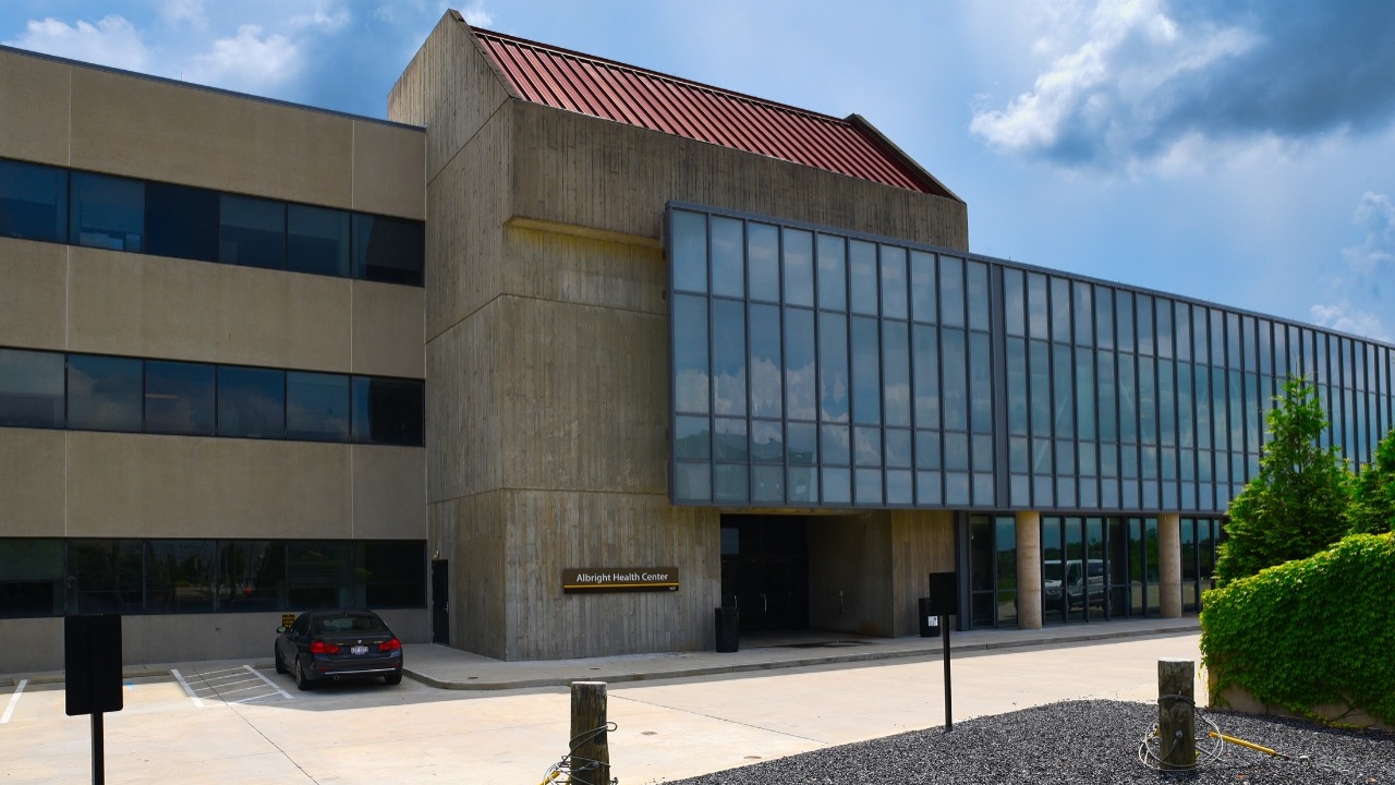 Exterior of Albright Health Center