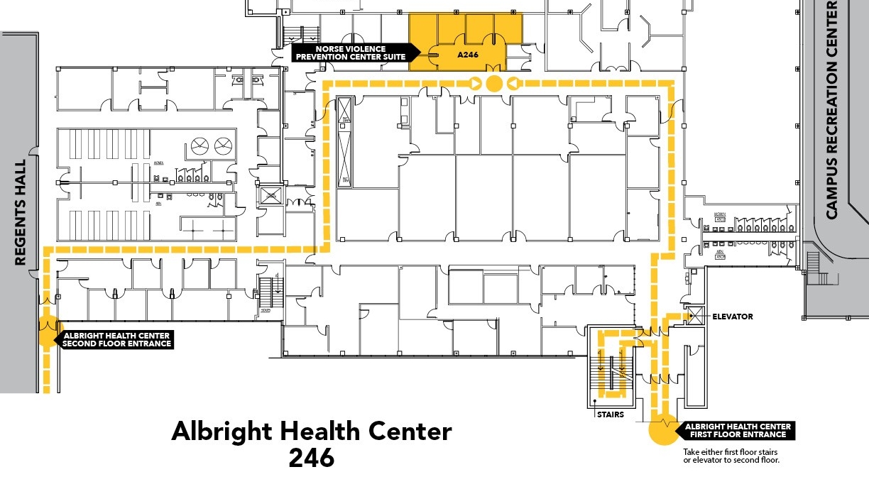 Map to NVP Center