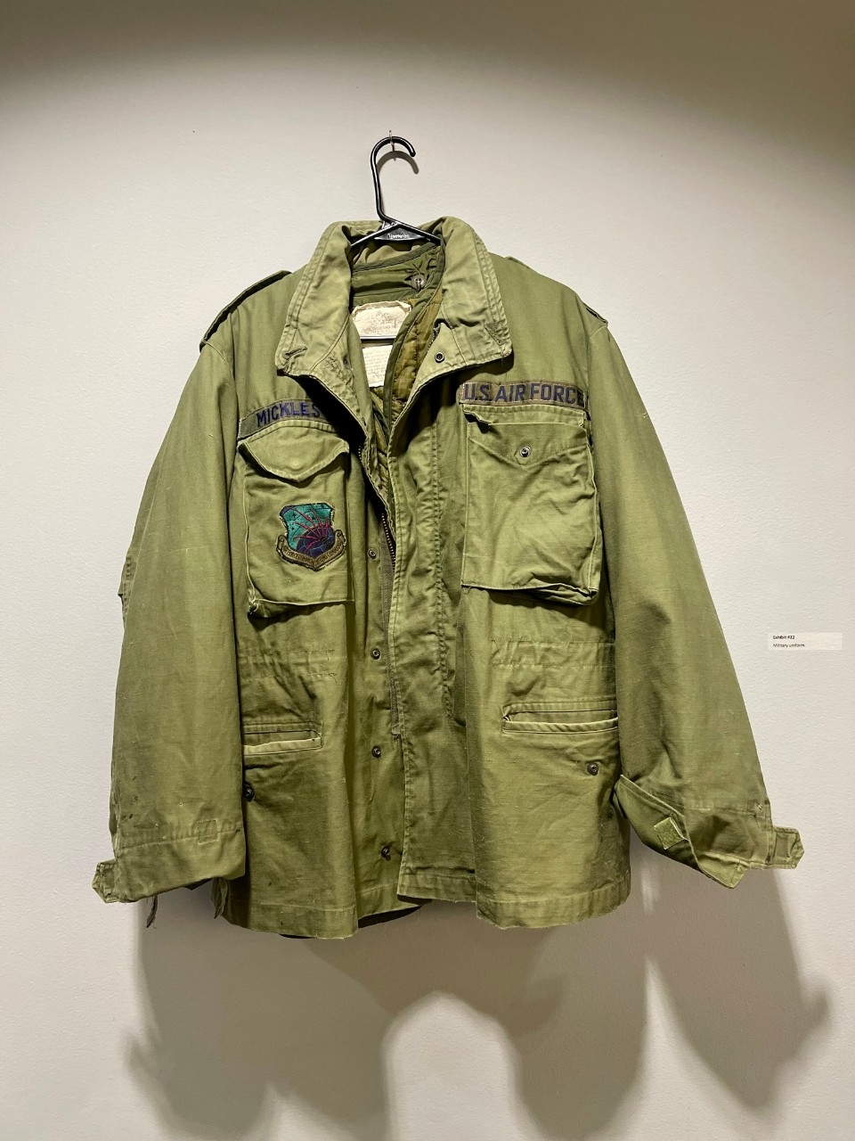 a military jacket