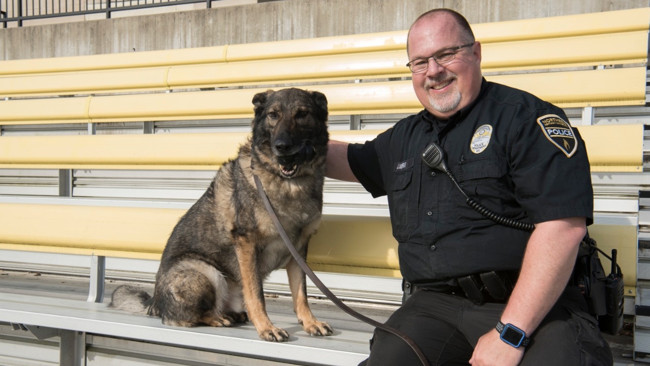 Officer with K9