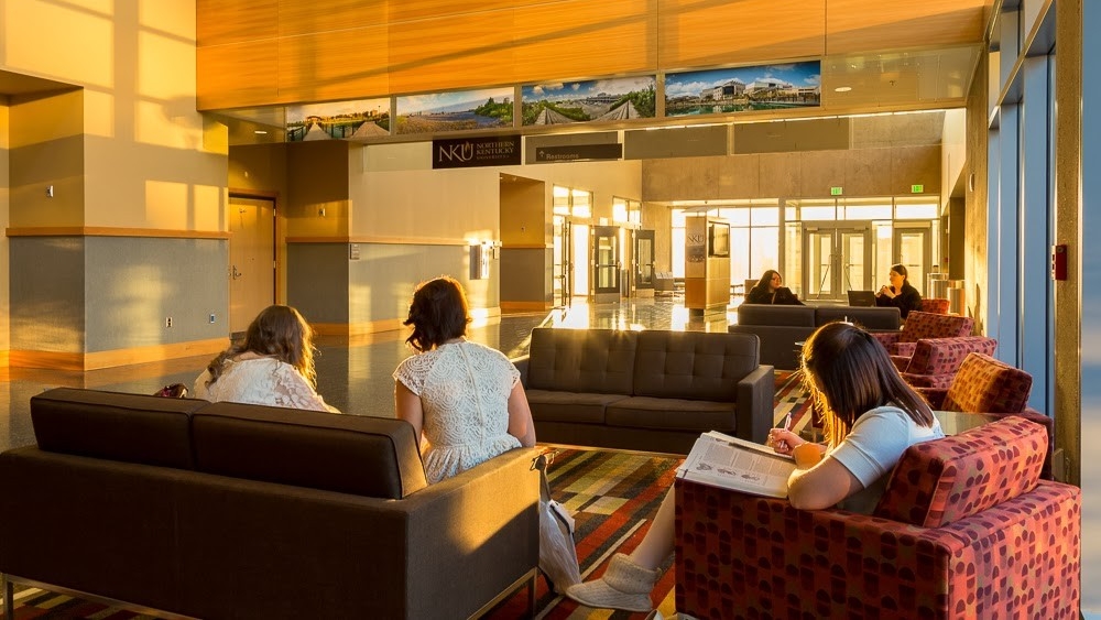 Students in Student Union