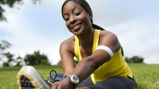 Student exercising