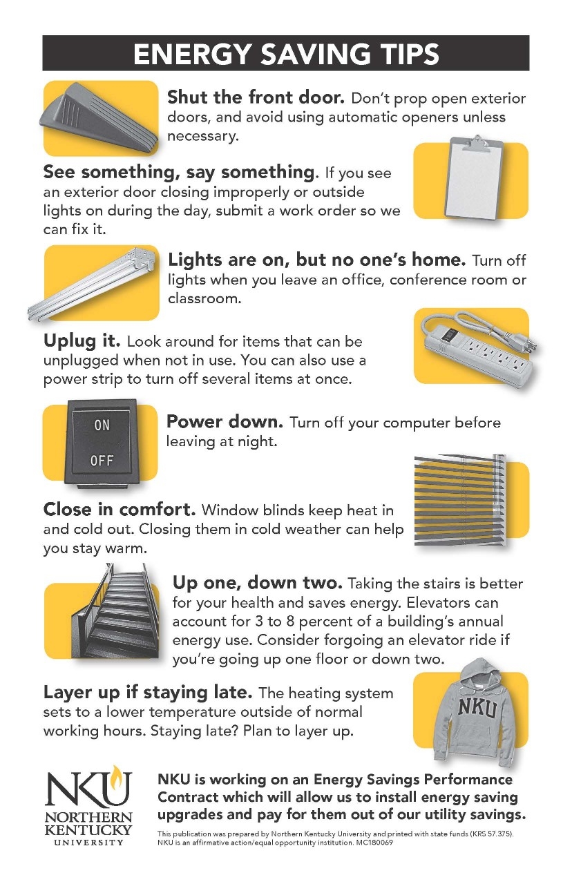 Energy Saving Tip Sheet 