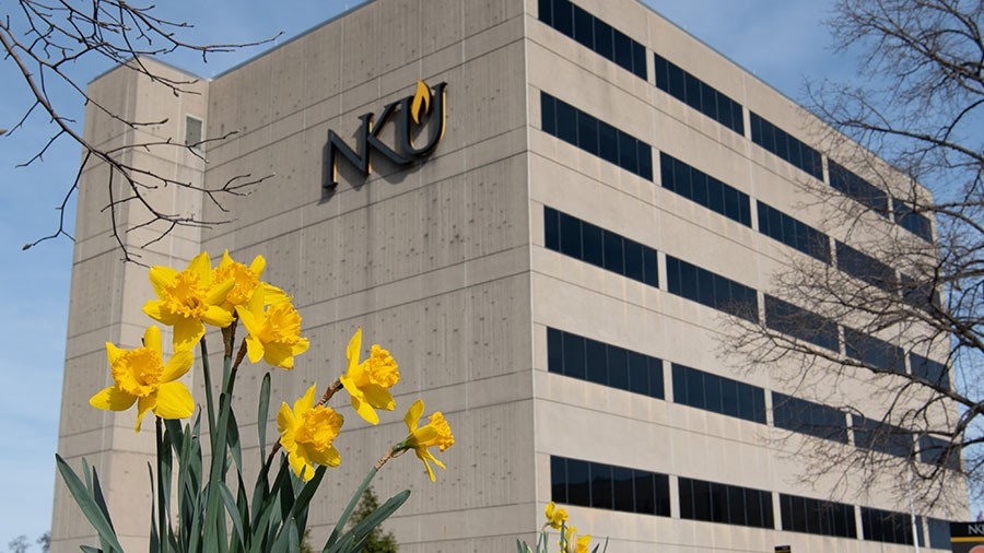 NKU campus in the fall