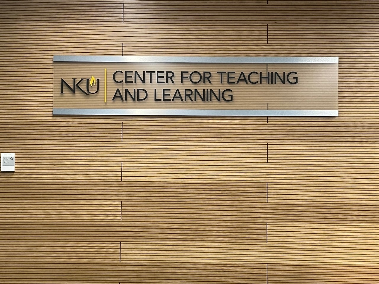 Center for Teaching and learning lobby.