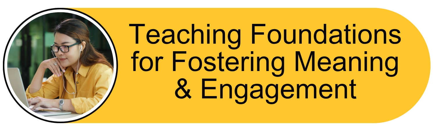 Teaching Foundations mini institute