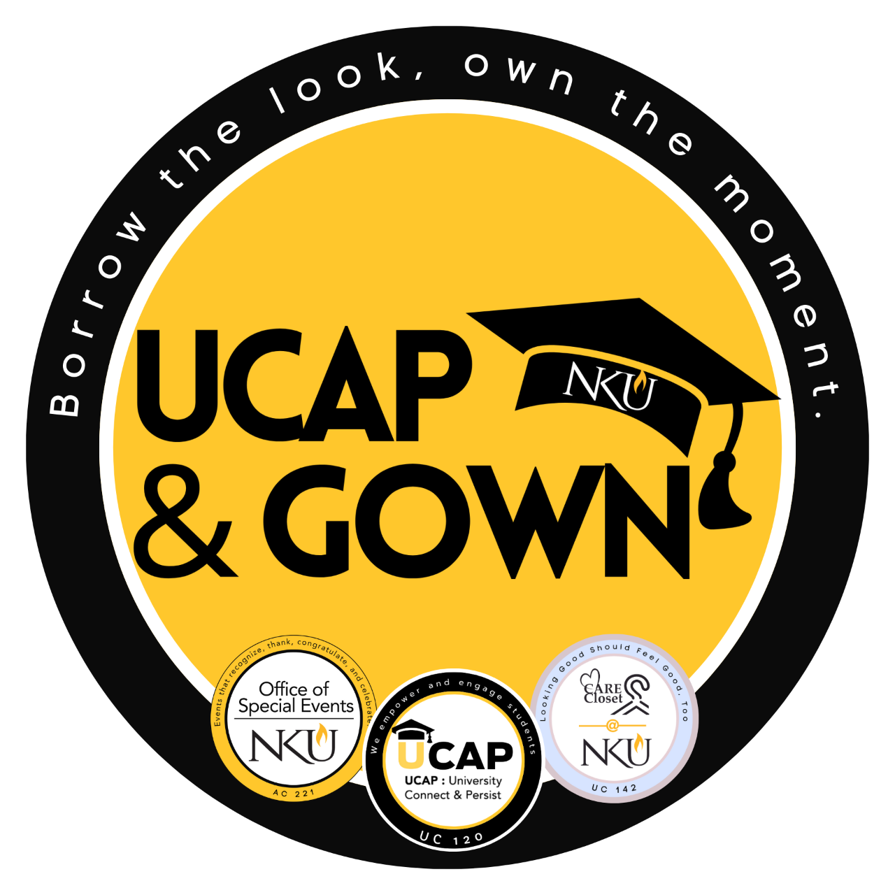 UCAP and Gown logo