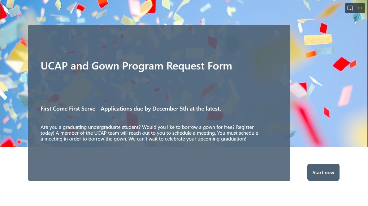 UCAP and Gown Contract