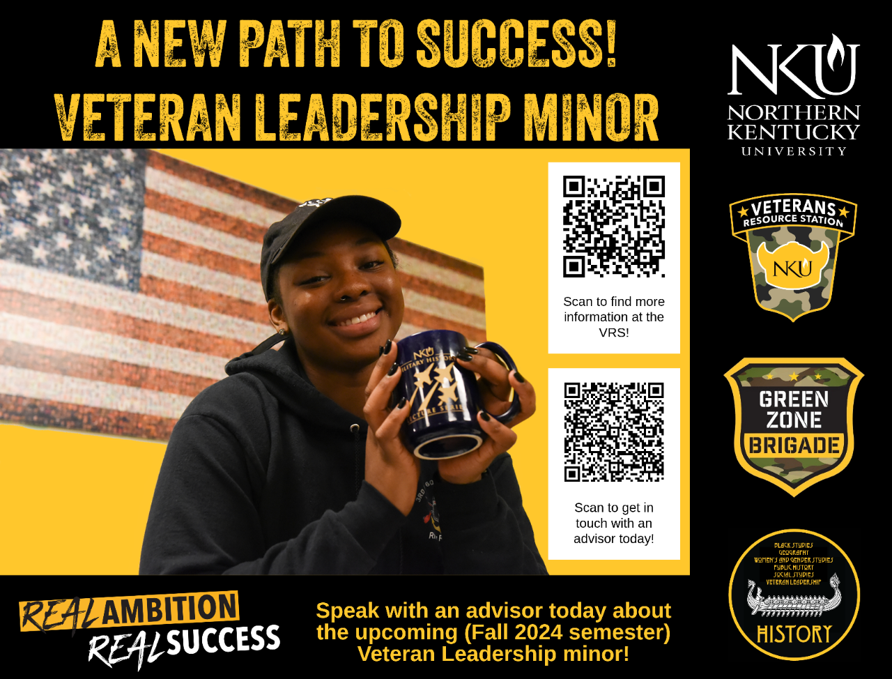 New Veteran Leadership Minor 