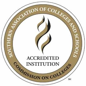 SACSCOC Accredited University Badge