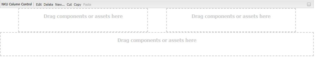 AEM Column Layout example image