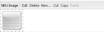 Screenshot of the Image component in AEM