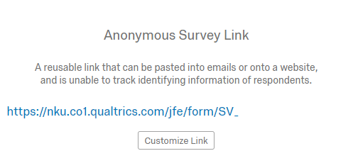 Qualtrics Distrobution Link Image