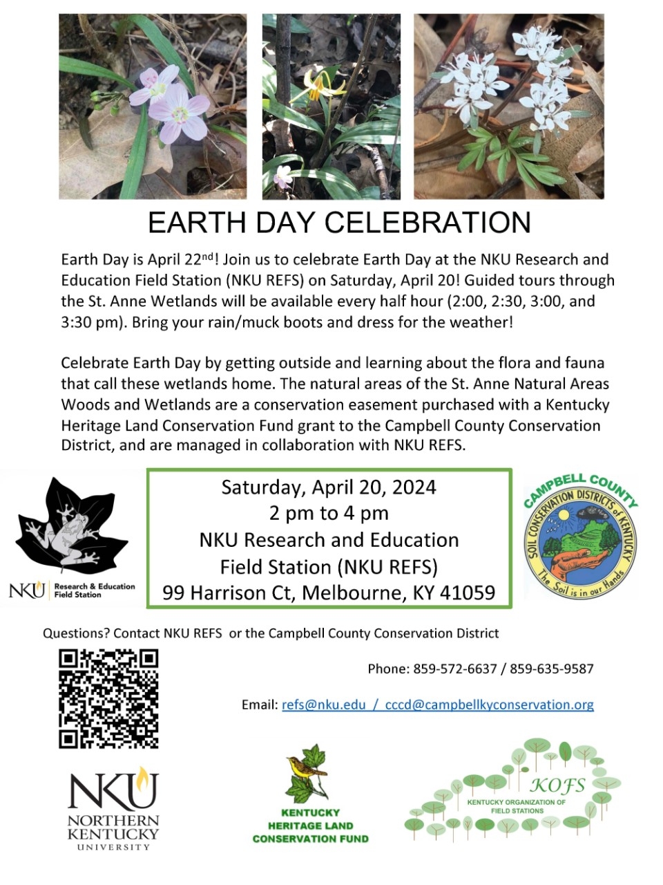 Earth Day Hikes at REFS 2023