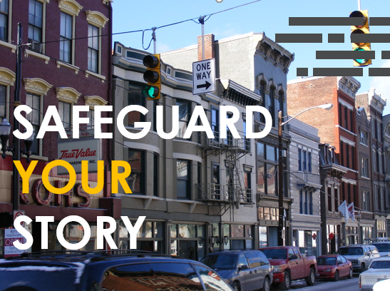 Safeguard Your Story logo